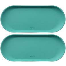 FENICE 오피스 가죽 펜 트레이, MINT, 2개