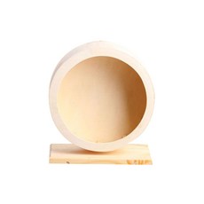 The Flow Company 木質靜音倉鼠滾輪 20cm, 混合色, 1個