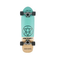 unknown Wood Cruiser Board Longboard + 滑板維修工具套組, 板子（完好）、維修工具（隨機發貨）