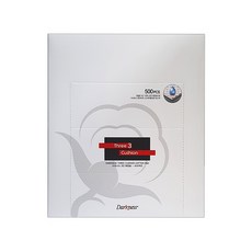 Darkness 3層化妝棉, 500張, 1個