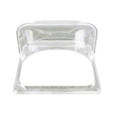 不鏽鋼調理盆 PC翻蓋式圓頂蓋, 1個