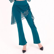 dancedome 海螺落葉舞蹈運動褲 LDP7500, 綠色