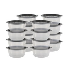 홈앤하우스 어스스팀쿡 전자레인지 용기 대용량 650ml, 그레이, 16개