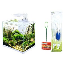 Suaqua Sobo 一體式魚缸 CL-300F+Ace Tulchae+Recomm 虹吸清洗產品套組, 混色