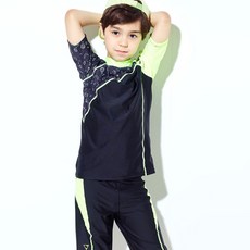 ZETES SPORT 男童泳衣+泳褲+泳帽 TBSW-1081
