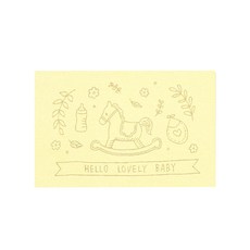 Hello Morris Hello Baby裝飾貼紙, 混色, 100個