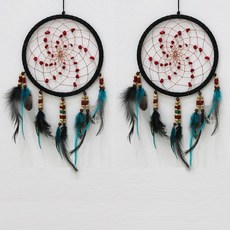 2SBUCK Pocahontas 捕夢網2件組, 黑色, 隨機出貨