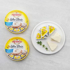 프레지덩 포션 브리치즈 8개입, 139g, 1개입, 2개