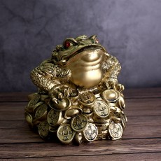 Coconet 招財蟾蜍擺件 35E29-129L, 混合色