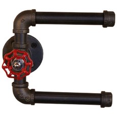 Inpipe管狀雙捲筒衛生紙架 JS201, 深灰色, 1個