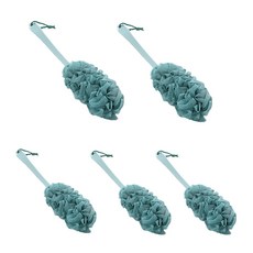 GUNU手柄身體沐浴刷, 綠色, 5個, 1個裝