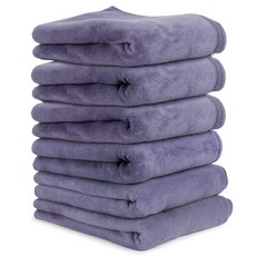 摩納哥橄欖 特大號洗車毛巾, 6個