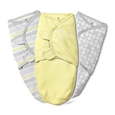 SwaddleMe 魔鬼氈包巾3入組 S/M號
