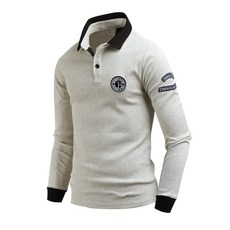 DAKUANG 男款刺繡印花長袖T恤 ts2284