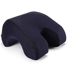 콩 K Items 원컬러 메모리폼 낮잠베개, 네이비
