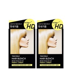 토니모리 메이크 에이치디 헤어블리치 1제 10g + 2제 30ml 세트, 2개