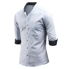 DAKUANG 男款7分袖襯衫 C06D14_ss2099