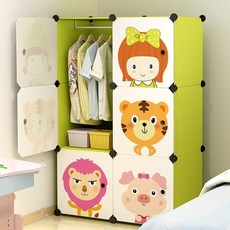 GAPANG 表情符號組裝式衣櫃 I款, 綠色