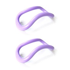 아사나 써클 필라테스 요가링 2p + 파우치, 베이직 라벤더