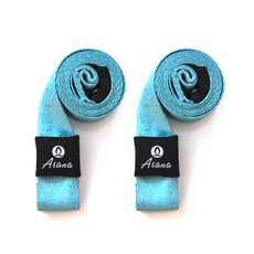 Asana 斑點瑜珈墊背帶 2入, 薄荷綠