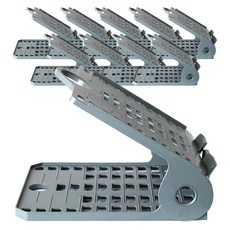 Bros一觸即發移動鞋架玄關鞋子收納架, 10個