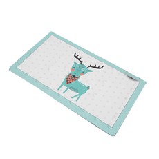 JH Company 凹凸防滑浴室地墊, 微笑的鹿