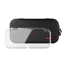 Skull&Co MAJENTA任天堂Switch Lite透明殼+EDC殼+保護膜, 單品, 1套