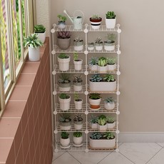 GAPANG 多用途種植架 H, 白色的, 7層