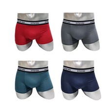INTARSIA 休閒男性四角褲4件組 7110