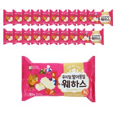 Woorimil 威化餅 草莓口味, 80g, 20包