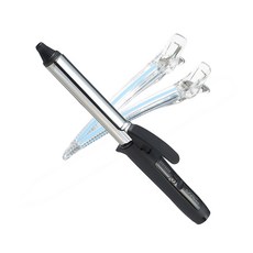 CREATE 鈦金屬專業用美髮造型器 28mm + Takara 髮夾 2入組, 捲髮鏡28, 混合色