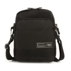 EVERLAST 立式斜背包, 黑色的