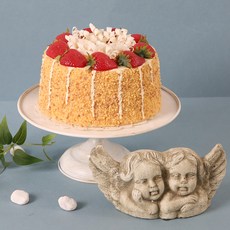 聖誕節草莓水果蛋糕模型, 混色