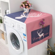 北歐風印花家電防水防塵罩, 鹿粉