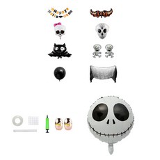 萬聖節派對蜘蛛網裝飾蝙蝠快樂派對套組, 混合色, 1套