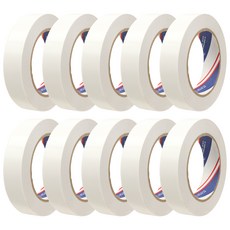 Daebak Tape 雙面膠帶 24mm x 30m, 10個, 白色