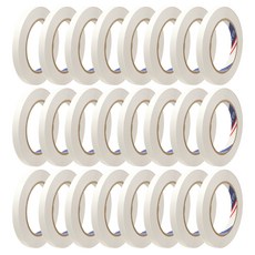 Daebak Tape 雙面膠帶 10mm x 30m, 24個, 白色