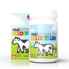 realleaf 初乳萃取咀嚼錠, 120顆, 1罐