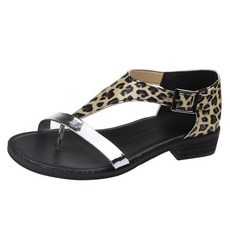 올나인 여성용 크로스 트라이앵글 샌들