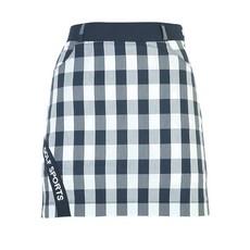 Ferra US 女式大格紋半綁帶高爾夫球裙 ASBU4096M0