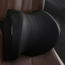 URBAN CAR 車用記憶棉頸枕 2入, 黑色, 2個