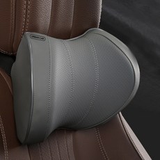 URBAN CAR 車用記憶棉頸枕 2入, 灰色, 2個