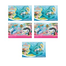 OCTONAUTS海洋探險隊長久使用的素描本 隨機出貨 5入, 250*345mm, 20張