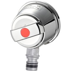 洗碗機專用水龍頭鍍鉻熱水接頭水龍頭+鐵氟龍膠帶套裝, 1套