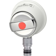 用餐洗衣機水龍頭白色熱水耦合水龍頭+鐵氟龍膠帶套組, 1套