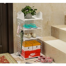 GAPANG 4層門口鞋架 白色, 1個