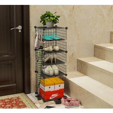 Gapang窄入口鞋櫃5步黑色, 1個