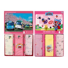 CL STORY 泰路可愛小巴士超人傑克女孩童純棉背心 6入