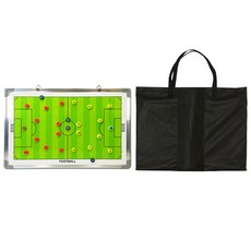 白板型足球戰術板+收納包, 混色