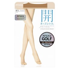 ATSUGI 高爾夫露趾連褲襪, 裸米色 (FP8018)